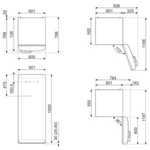 0000 FAB28RCR5 technical drawing